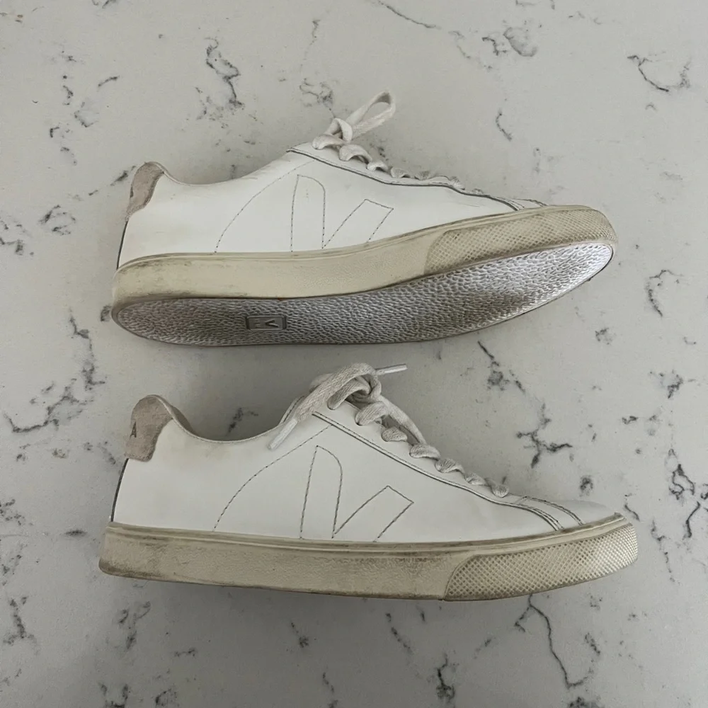 Veja worn once